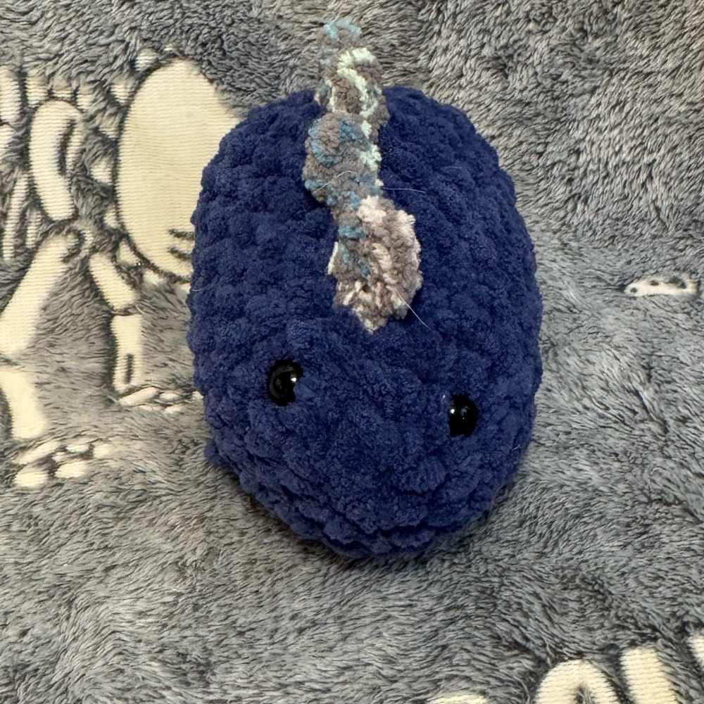 Handmade Crochet potato Dino